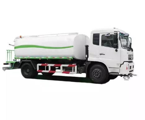Low Pressure Euro 2 3500 Gallon Water Truck Tank Sprinkler Truck 4x2 132kw
