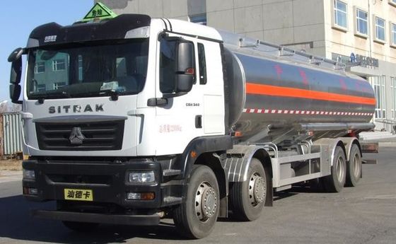 8x4 Aluminium Diesel Fuel Tank Truck tanker Passenger 2 3