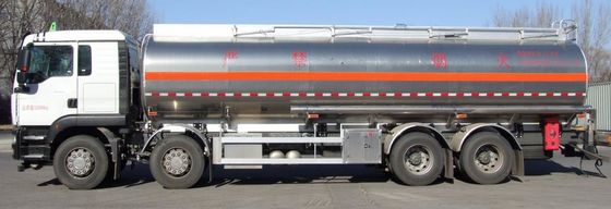 8x4 Aluminium Diesel Fuel Tank Truck tanker Passenger 2 3