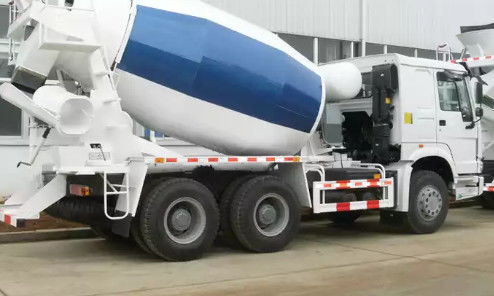 8X4 380HP Engine ready Construction Mixer Truck Vehicle 45-55KM/H