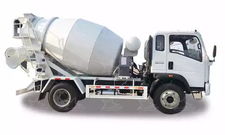 336HP 400L Construction Concrete Mixer Truck With Pump 4X2