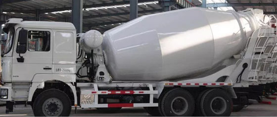 6X4 Construction Mixer Truck For Cement Concrete 3775+1400 Wheelbase
