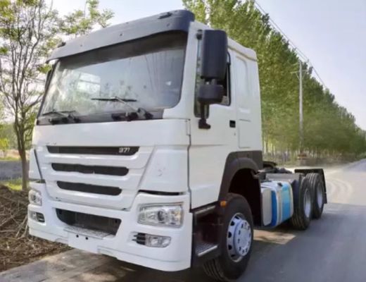 SANXING 40 Ft Single Axle Road Tractor Trailer 400L 440hp