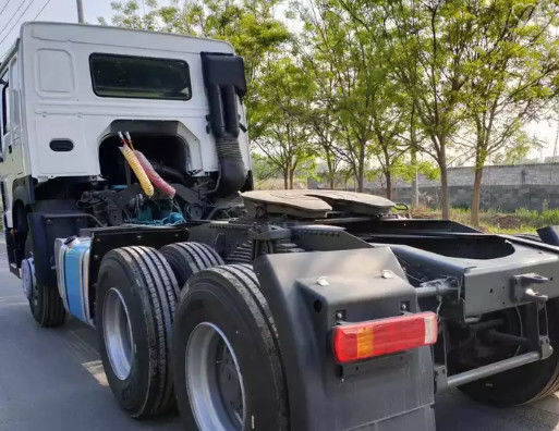 400L 53 Foot Semi Truck Single Axle Tractor Trailer F3000 380HP For Short Haul Transport