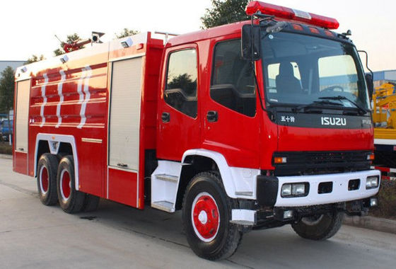 Light Duty Diesel Water Foam Fire Rescue Truck  4175mm Wheelbase