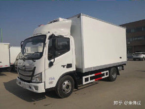 Diesel 4x2 Insulated Truck Boxes , Refrigerated Pickup Box