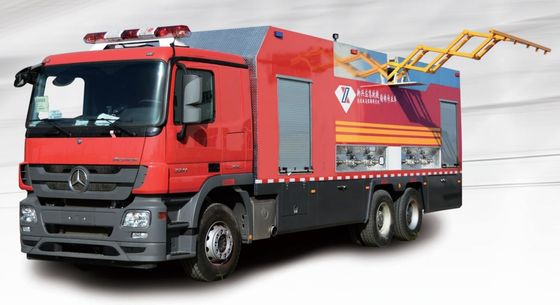 Foam Liquid Fire Rescue Truck Custom with 8m3 Water Tank